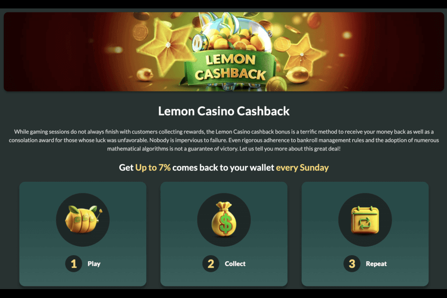 Cashback i të Dielës